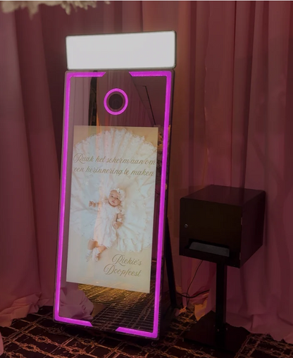 Mirror photobooth huren
