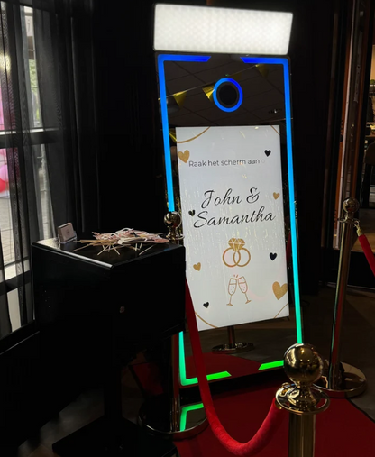 Mirror photobooth huren